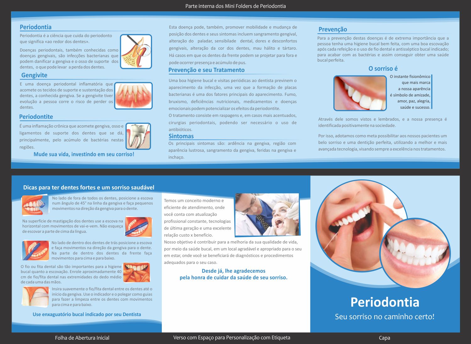 Art y Odonto Mini Folders de Odontologia Implantes Ortodontia Estética